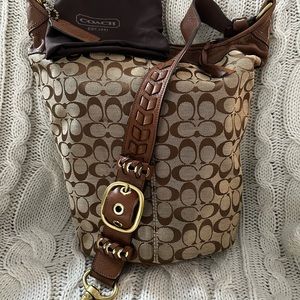 Vintage Coach Signature Bleeker Bag 11438   Excellent condition with dust bag